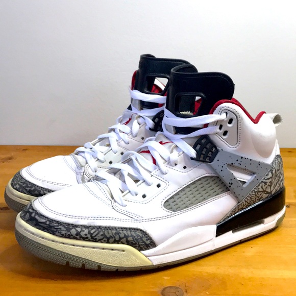 air jordan spizike white cement